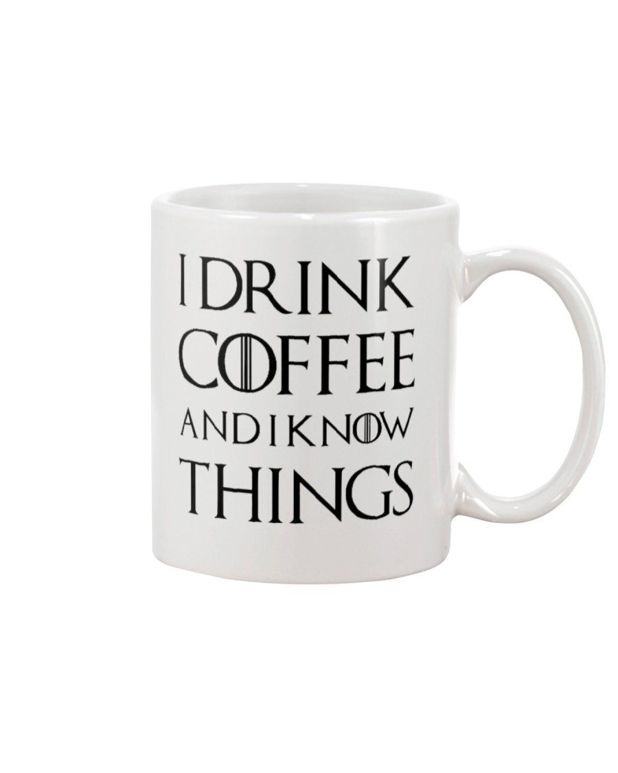 I Drink Coffee Mug