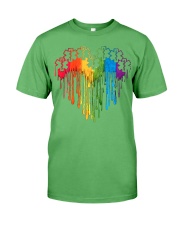 Colorful Heart Premium Fit Mens Tee tile