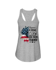 Teacher Ladies Flowy Tank tile