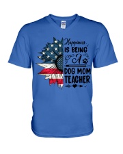 Teacher V-Neck T-Shirt tile