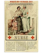 What Do Nurses Do Retro 11x17 Poster front