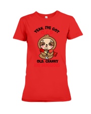 Sloth Yeah I've got OCD Premium Fit Ladies Tee tile