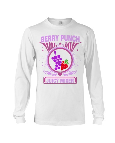 BERRY - EMBLEM CREST Long Sleeve Tee