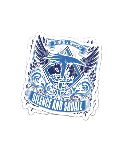 SILENCE AND SQUALL - SIGNET CREST Sticker