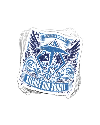 SILENCE AND SQUALL - SIGNET CREST Sticker