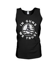 IN GUNS WE TRUST Unisex Tank thumbnail