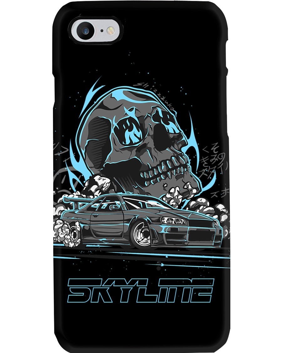 R34 BURNOUT BLUE PHONE CASE Phone Case