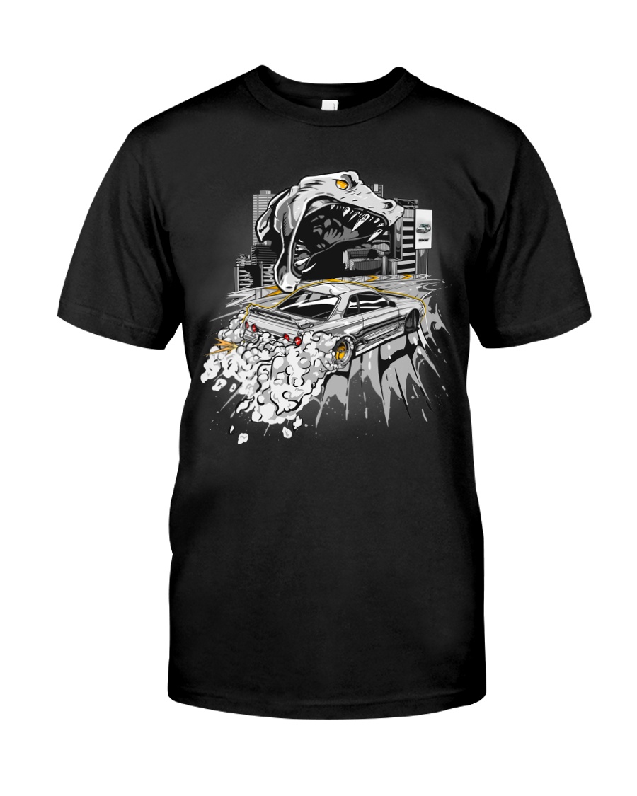 GODZILLA IN CITY WHITE Classic T-Shirt