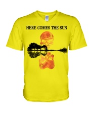tattoo there comes V-Neck T-Shirt tile