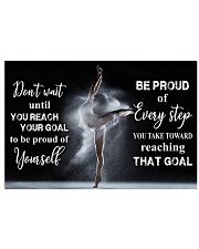 Poster Ballet be proud of every step 36x24 Poster front
