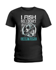 Fishing-choke people Ladies T-Shirt thumbnail