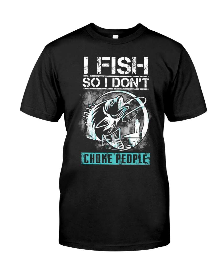 Fishing-choke people Classic T-Shirt