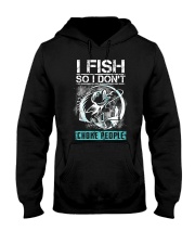 Fishing-choke people Hooded Sweatshirt thumbnail