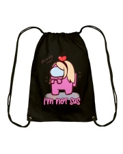 Funny Im Not Sus Drawstring Bag tile