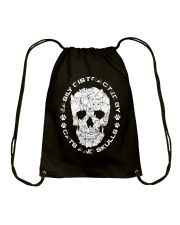 tattoo esasily distracted Drawstring Bag tile