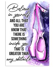 Poster Ballet believe in yourself 24x36 Poster front