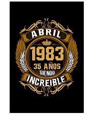 Abril 1983 - Siendo Increible 24x36 Poster thumbnail