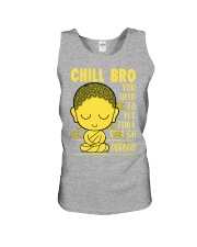 Yoga chill bro you need Unisex Tank tile
