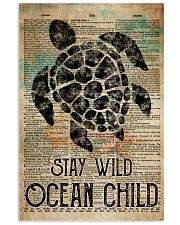Poster Mermaid ocean child 24x36 Poster front