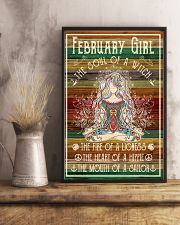 Poster Yoga february girl 24x36 Poster lifestyle-poster-3