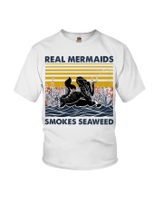 Mermaid real mermaid Youth T-Shirt tile