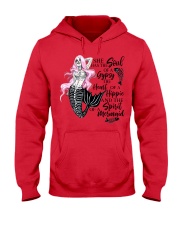 Tattoos she has the soul Hooded Sweatshirt tile