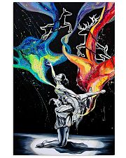 Poster Ballet dancing galaxy 24x36 Poster front