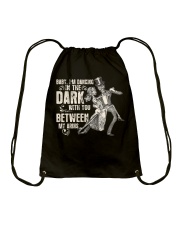 tattoo baby im dancing Drawstring Bag tile