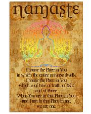 Poster Yoga namaste in you 24x36 Poster front