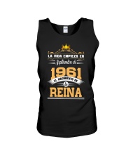 Septiembre 1961 Reina Unisex Tank thumbnail