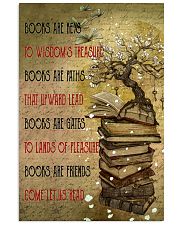 Poster Book books are keys 24x36 Poster front