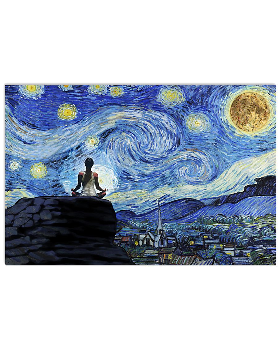 Poster Yoga sky 36x24 Poster