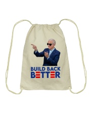 Funny Joe Build Back Better Drawstring Bag tile