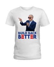 Funny Joe Build Back Better Ladies T-Shirt tile