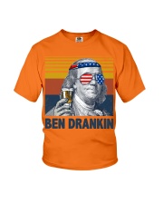 Funny Ben drinkin Youth T-Shirt tile