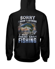 Fishing-thinking about Hooded Sweatshirt thumbnail