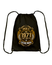 May 1971 The Birth of Legends Drawstring Bag thumbnail