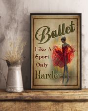 Poster Ballet like a sport 24x36 Poster lifestyle-poster-3