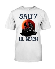 Mermaid salty beach Classic T-Shirt tile