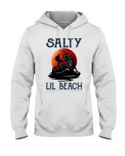 Mermaid salty beach Hooded Sweatshirt tile
