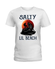Mermaid salty beach Ladies T-Shirt front