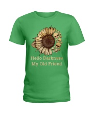 tattoo hello dark 2 Ladies T-Shirt tile