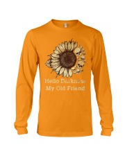 tattoo hello dark 2 Long Sleeve Tee tile