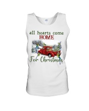 Christmas home bird Unisex Tank tile