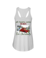 Christmas home bird Ladies Flowy Tank tile