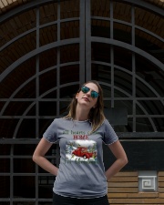 Christmas home bird Ladies T-Shirt lifestyle-women-crewneck-front-1