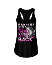 Fishing-my sister Ladies Flowy Tank thumbnail
