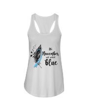 november blue Ladies Flowy Tank thumbnail