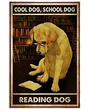 Poster Book cool dog 24x36 Poster front