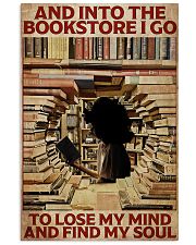 Poster Book and into the bookstore 24x36 Poster front